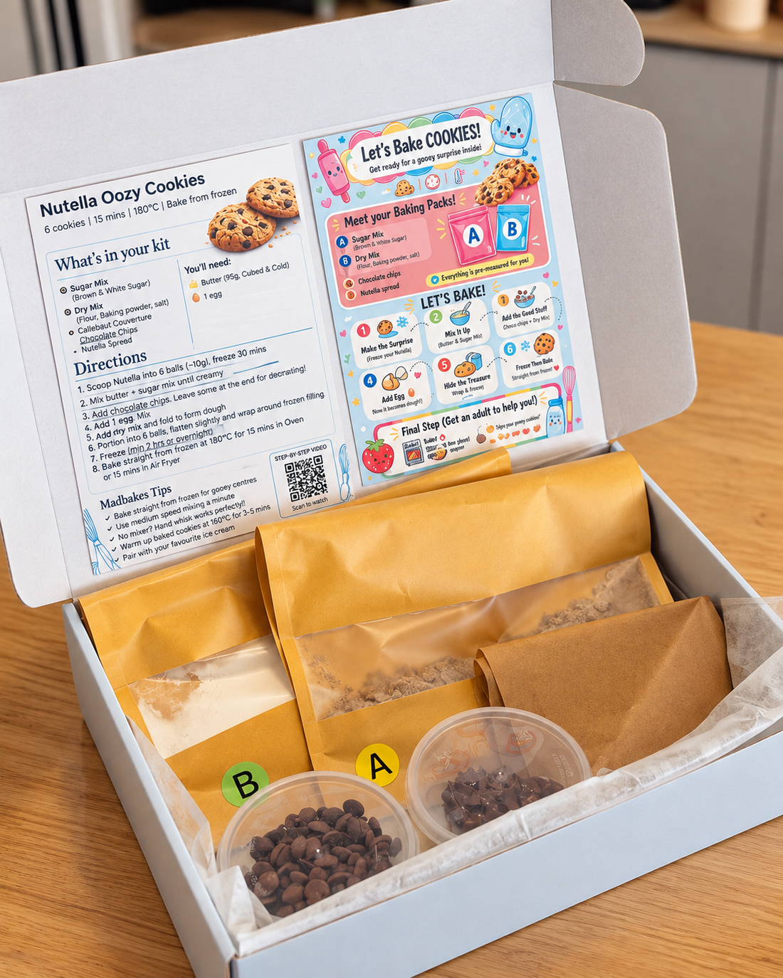 A cosy weekend baking idea in Singapore: make your own stuffed cookies