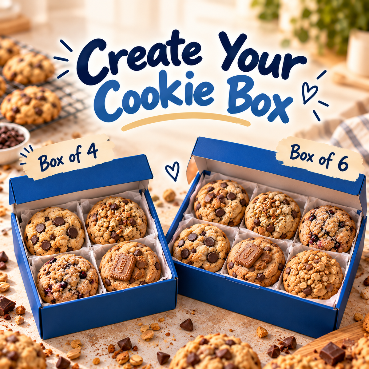 Customize your own Cookie Box