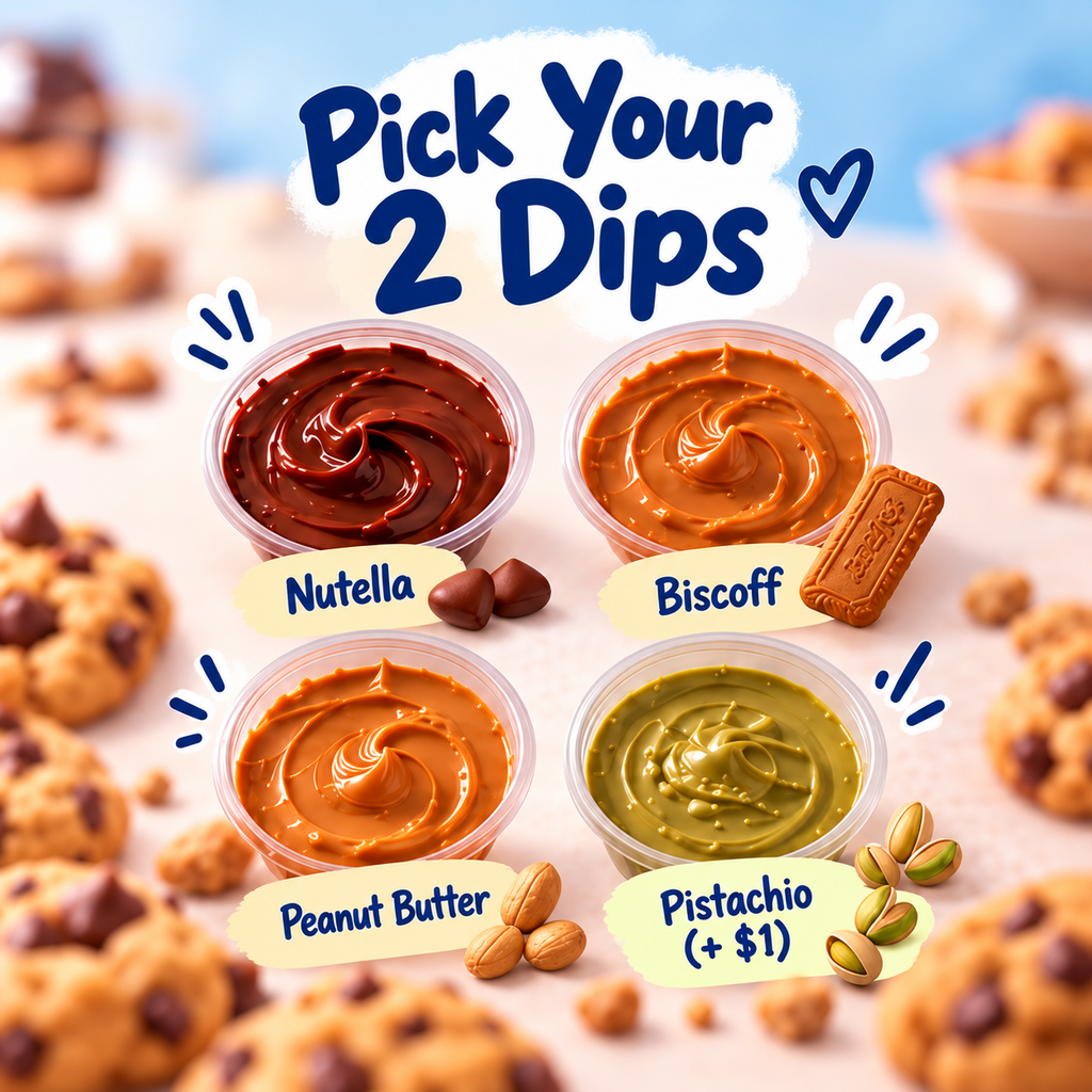 Madbakes Minis – Mini Chocolate Chip Cookies & Dip Box