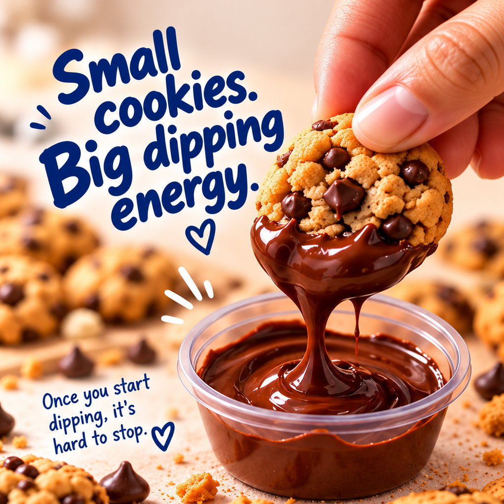 Madbakes Minis – Mini Chocolate Chip Cookies & Dip Box