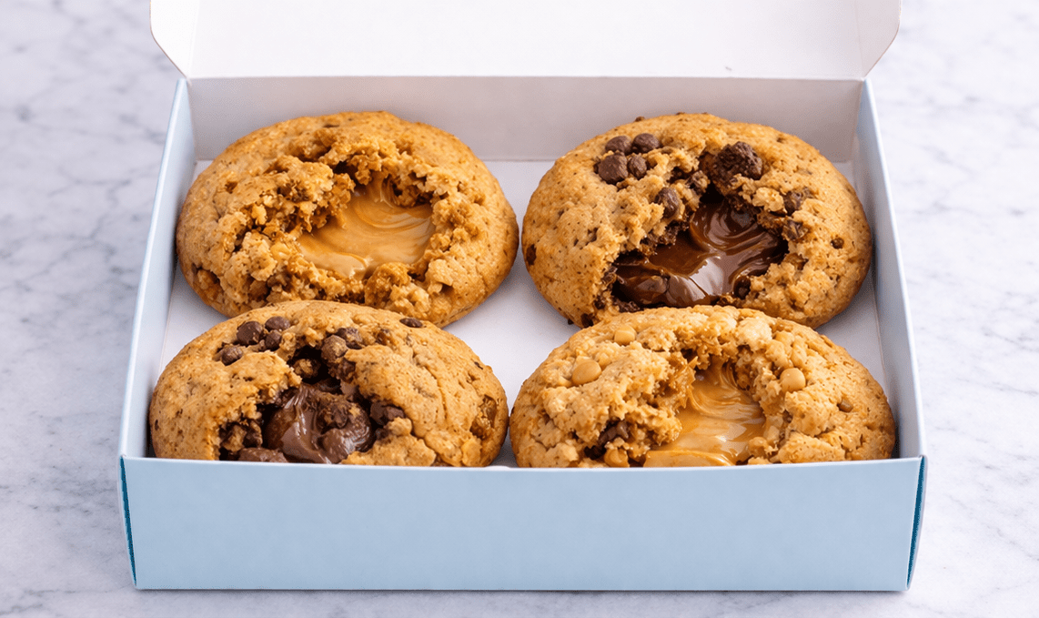 Oozy Cookies™ – Freshly Baked Stuffed NYC - Style Cookies - Madbakes