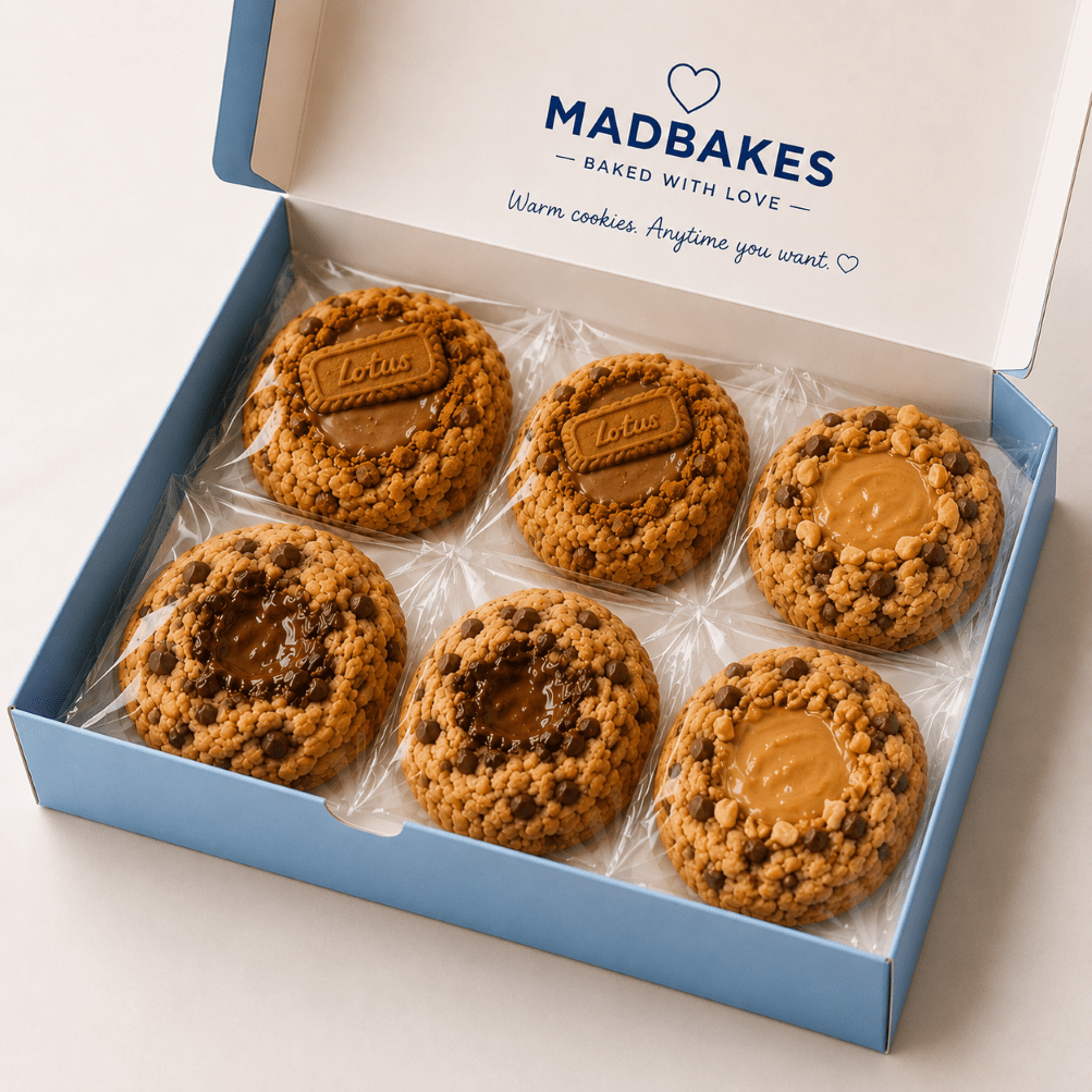 Oozy Cookies™ – Freshly Baked Stuffed NYC-Style Cookies - Madbakes