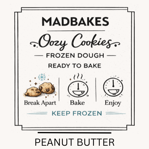 Oozy Cookies™ – Frozen Stuffed NYC - Style Cookies (Box of 6) - Madbakes